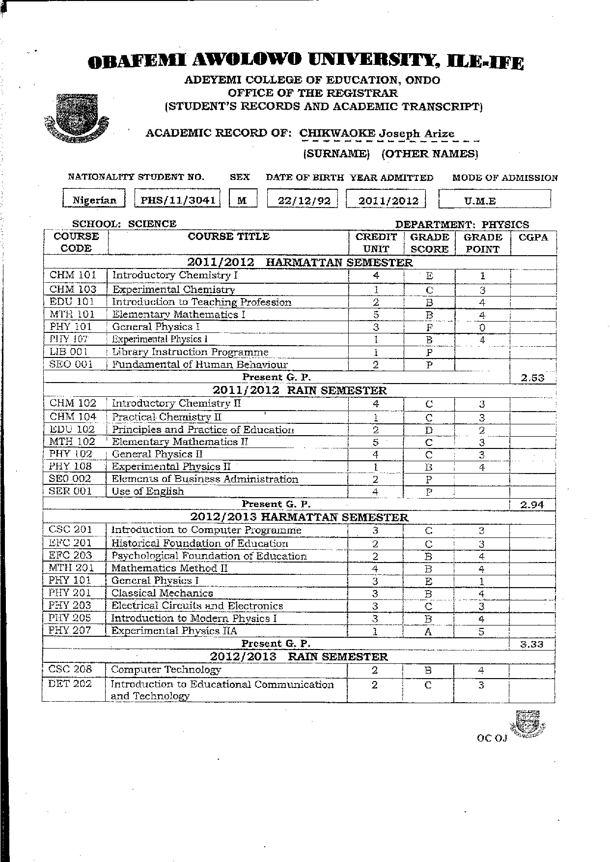 Document Page 1